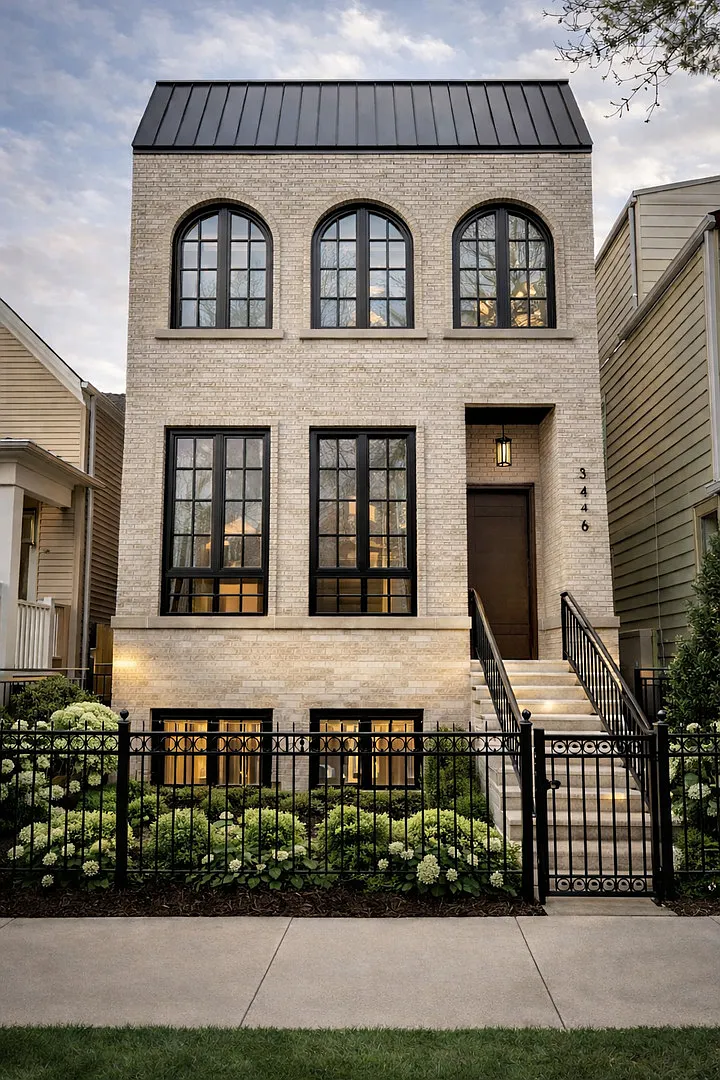 Front exterior of 1242 W Nelson Street